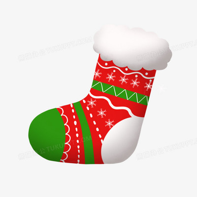 卡通圣誕節(jié)圣誕襪素材